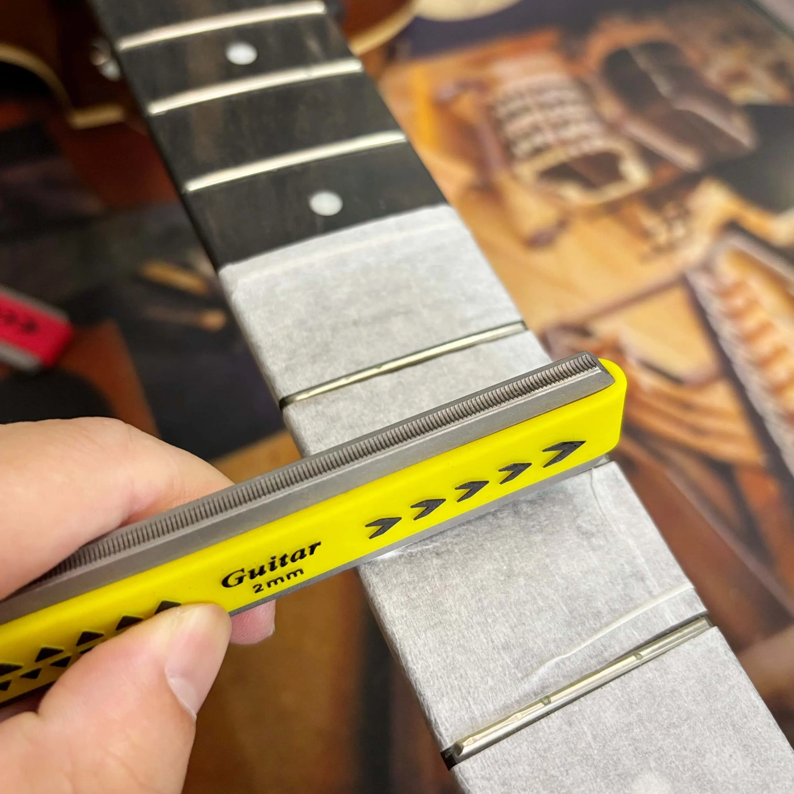 Musical Instrument Art - Пилка для придания формы грифу гитары