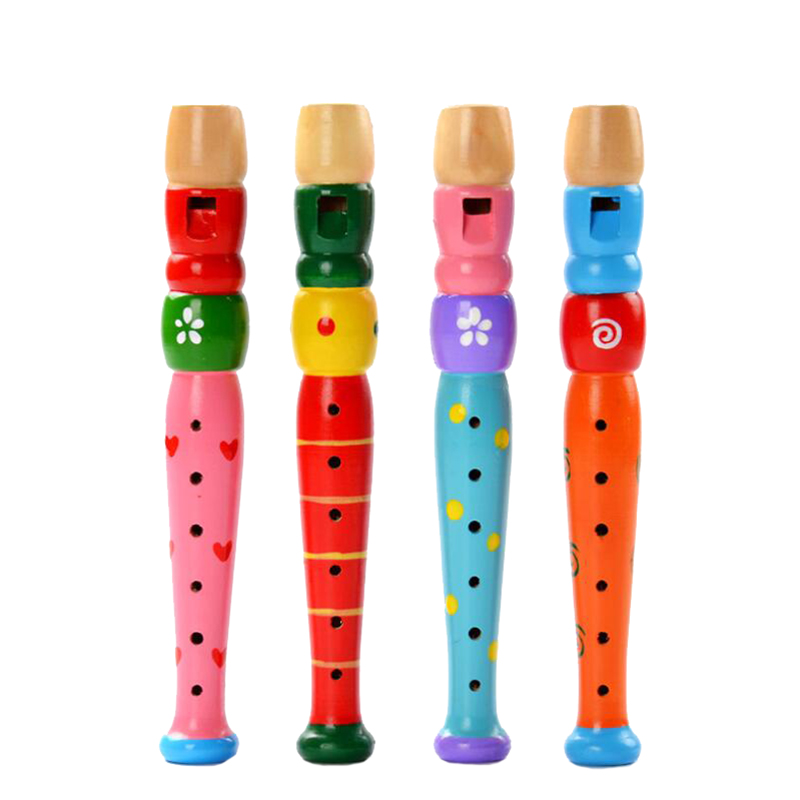 Musical Instrument Project - Горячая красочная деревянная флейта, музыкальный инструмент,