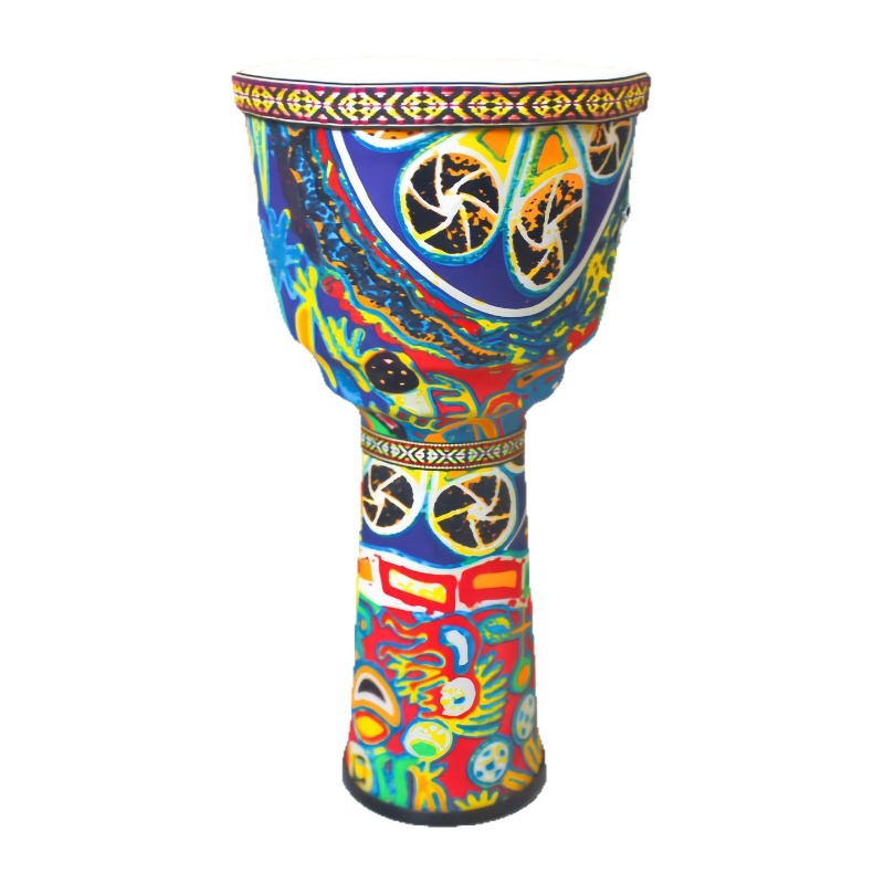 Musical Instrument Art - 10-дюймовый барабан Джембе, большие африканские барабаны