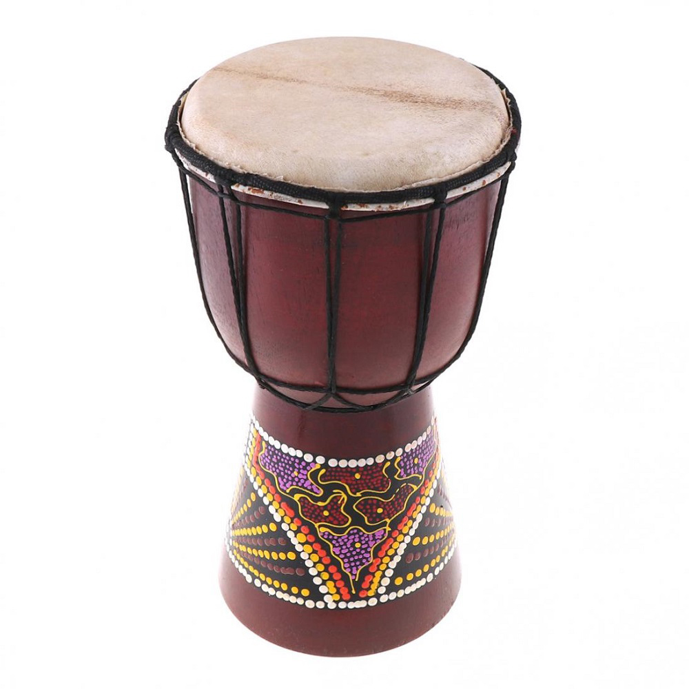 Djembe Hand Drum - Барабан Djembe Африканский, 6 дюймов, ручная