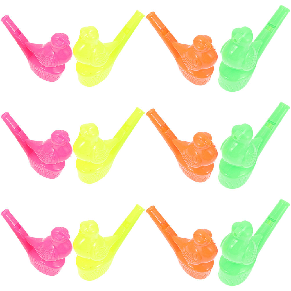 Musical Instruments Cartoon - 12 шт. пластиковых свистков в виде