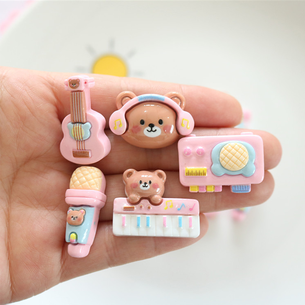 Musical Instruments Cartoon - 10 шт. Блестящий музыкальный инструмент в