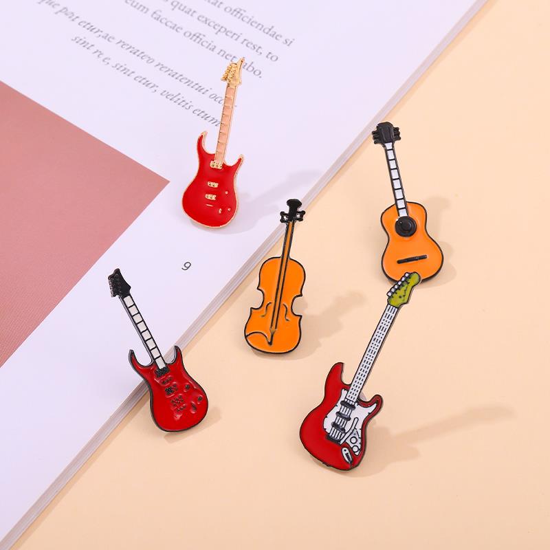 Булавки на заказ, броши для ба – обзор и цена Musical Instruments Cartoon