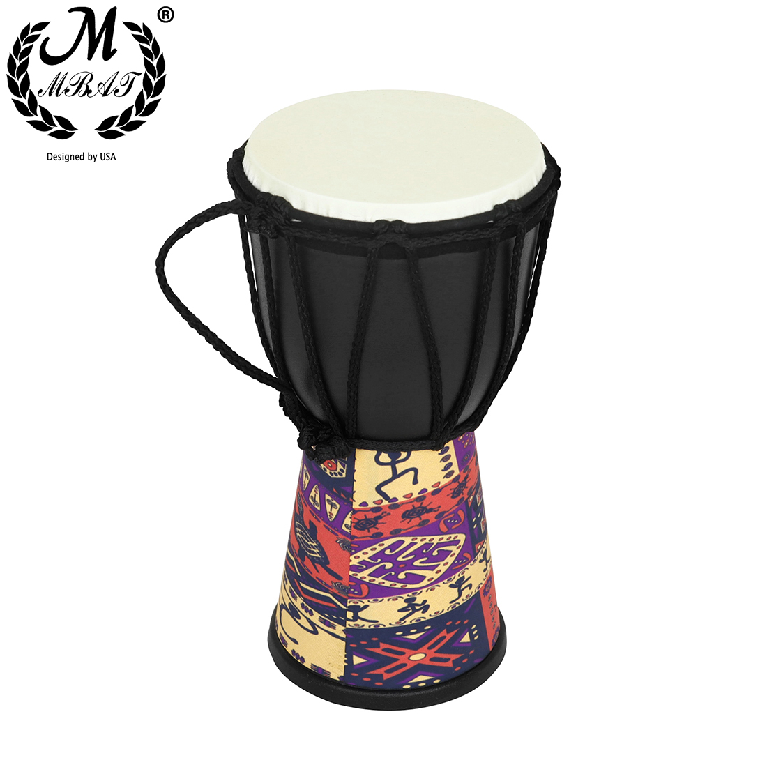 M MBAT 4-дюймовый барабан Джем – обзор и цена Djembe Hand Drum