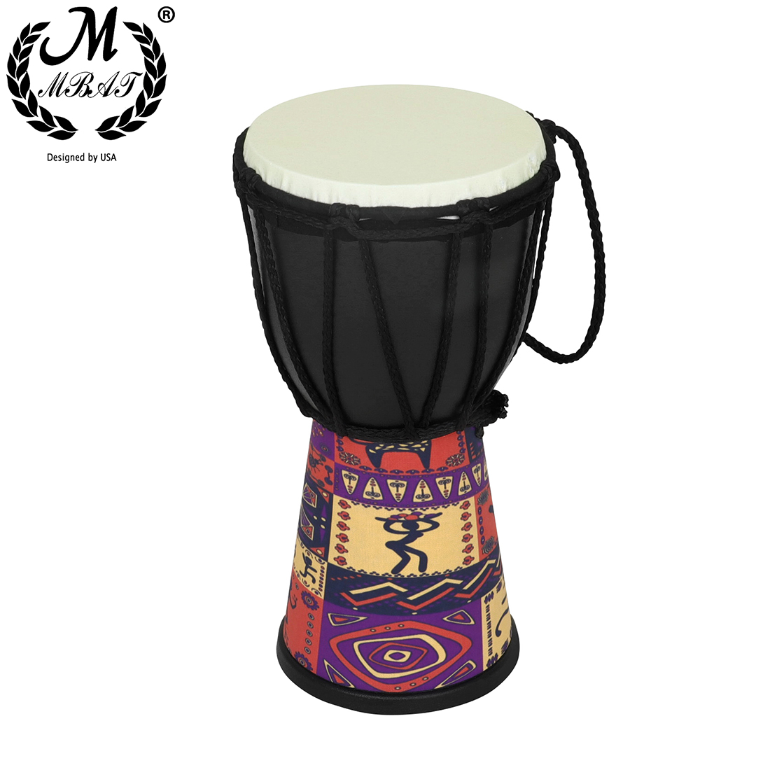 M MBAT 4-дюймовый барабан Джем – обзор и цена Djembe Hand Drum