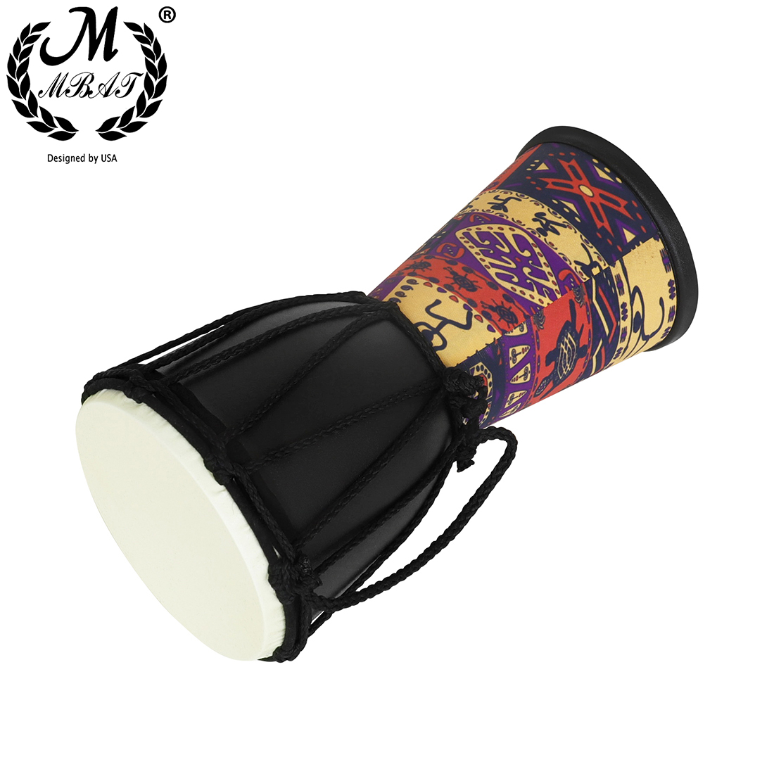M MBAT 4-дюймовый барабан Джем – обзор и цена Djembe Hand Drum