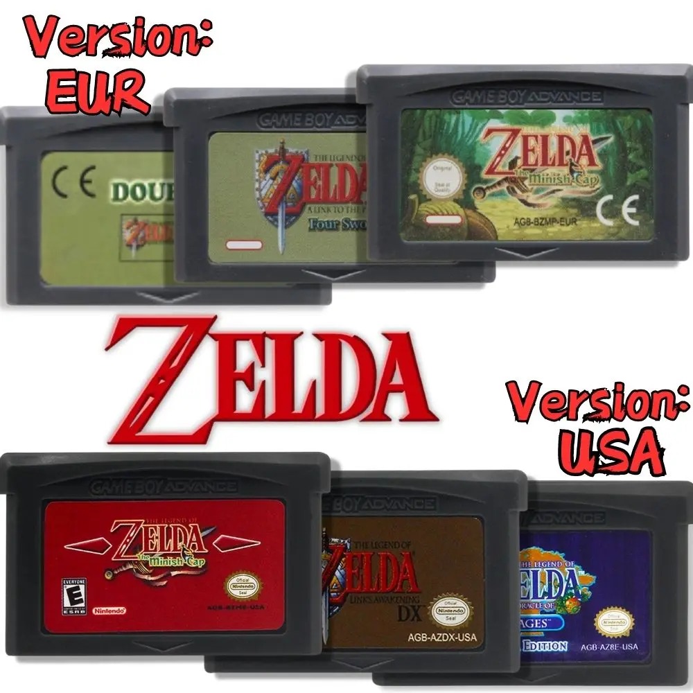 Игровая карта GBA для 32-битно – обзор и цена Musical Instrument Zelda